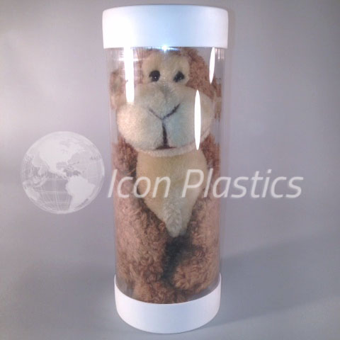 Clear Packaging Tubes - Plush